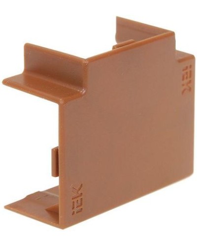 ELECOR Угол Т-образный КМТ 40х16 дуб (4шт/компл) IEK (EL-KK10D-T-040-016-K11) в Ачинске Аксессуары для кабель-канала Pintop.ru