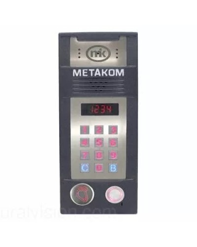 Многоабонентый антивандальный блок вызова со встроенной видеокамерой Метаком MК2018-RFMFV в Ачинске Блоки вызова многоабонентные Pintop.ru
