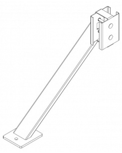 Упор PERCo-MB-16.9 в Ачинске Дополнительное оборудование для СКУД Pintop.ru