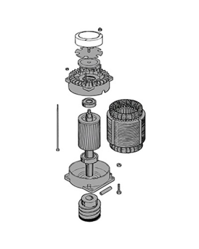 Электродвигатель C-BY Came 119RIC036 в Ачинске Запчасти для шлагбаумов и автоматики Pintop.ru