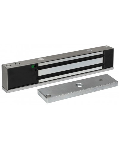 Smartec ST-EL323DLW-SS - Электромагнитный замок, уличное исполнение, СИД, датчик положения двери, IP68, нержавеющая сталь, усилие 320-340 кг. в Ачинске Электромагнитные замки Pintop.ru