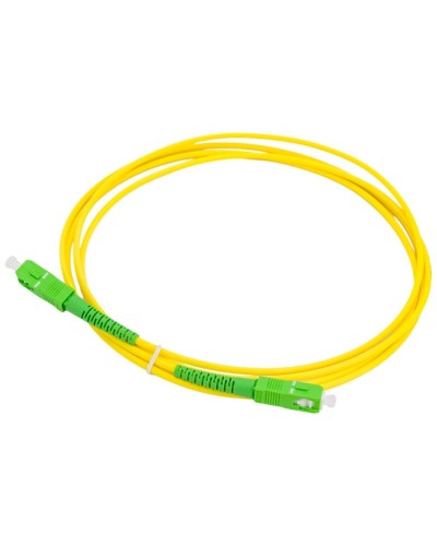 Патч-корд оптический соединительный (SM), 9/125 (OS2), SC/APC-SC/APC, (Simplex), LSZH, 2м REXANT 50-2023 в Ачинске Патч-корды оптические Pintop.ru