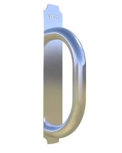 Дверная ручка наружная с декоративной накладкой Vizit PC-101-VIZIT в Ачинске Аксессуары для многоабонентных систем Pintop.ru