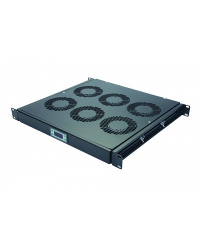 Панель вентиляционная с 6 вентиляторами, с контроллером Eurolan 60A-91-11-30BL в Ачинске Вентиляторные модули Pintop.ru