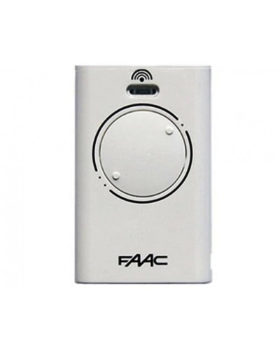 Брелок-передатчик 2-канальный Faac 787007 (белый) в Ачинске Устройства радиоуправления для шлагбаумов и автоматики Pintop.ru
