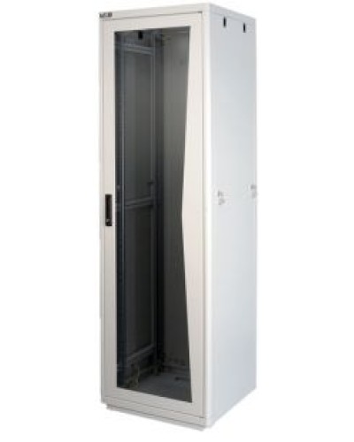 Комплект дверей передняя и задняя цельнометаллические для шкафа серии TFR 24U TLK (TFR-4-2460-MM-GY) в Ачинске Аксессуары для стоек и шкафов Pintop.ru