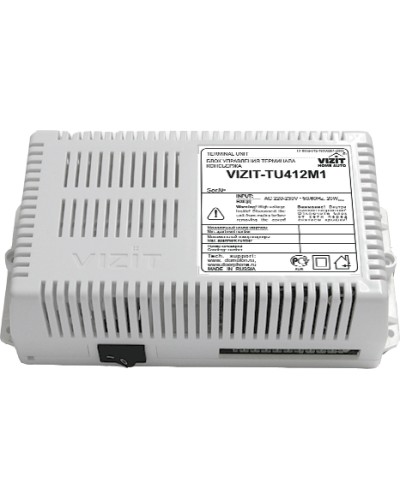 Блок управления терминала консьержа Vizit-TU412M1 в Ачинске Блоки управления многоабонентные Pintop.ru