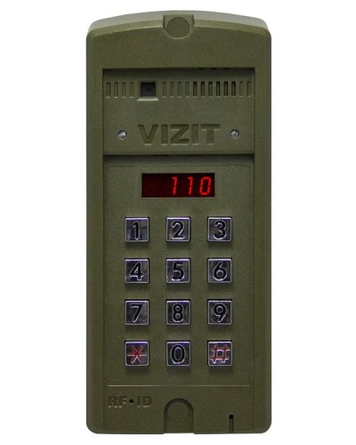 Блок вызова до 100 абонентов Vizit БВД-SM110FCP в Ачинске Блоки вызова многоабонентные Pintop.ru