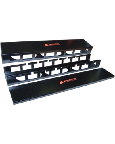 Органайзер кабельный 19 с крышкой, 2U LANMASTER (LAN-ORG/CV-2U) в Ачинске Кабельные органайзеры Pintop.ru