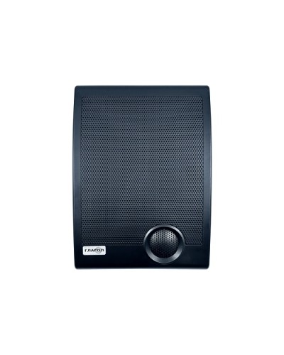 Оповещатель речевой настенный Тромбон Глагол Н2-5 (чёрный) в Ачинске Система оповещения и трансляции Pintop.ru