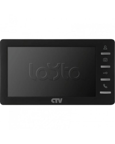 Монитор видеодомофона CTV-M1701 Plus (черный) в Ачинске Абонентские IP устройства Pintop.ru