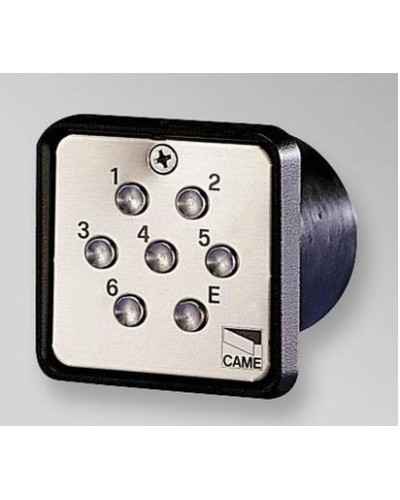 Клавиатура кодонаборная 7-кнопочная, встраиваемая Came 001S6000 в Ачинске Запчасти для шлагбаумов и автоматики Pintop.ru