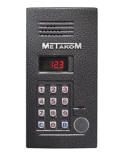 Блок вызова домофона Метаком MK2012-RFE в Ачинске Блоки вызова многоабонентные Pintop.ru