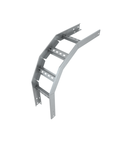 Угол лестничный вертикальный внешний 90 гр. 50х600х1,5 мм Быстрый монтаж HD КМ-Профиль (LVLS90-50-600-1.5 HD) в Ачинске Аксессуары для лотков Pintop.ru