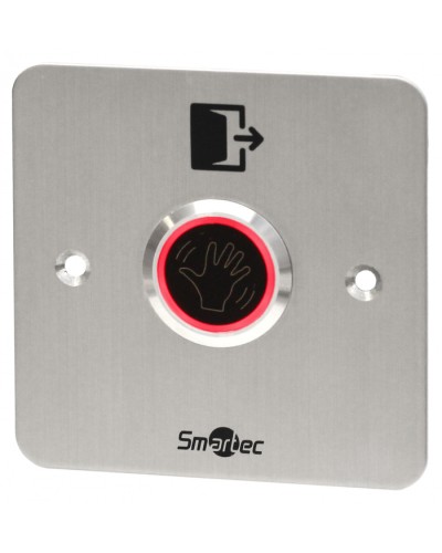 Кнопка выхода металлическая врезная Smartec ST-EX344LW в Ачинске Кнопки выхода Pintop.ru