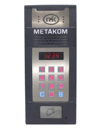 Многоабонентый антивандальный блок вызова со встроенной видеокамерой Метаком MК2018-RFiV в Ачинске Блоки вызова многоабонентные Pintop.ru
