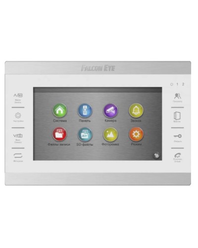 Видеодомофон Falcon Eye FE-70 ATLAS HD (White) XL в Ачинске Абонентские видеоустройства Pintop.ru