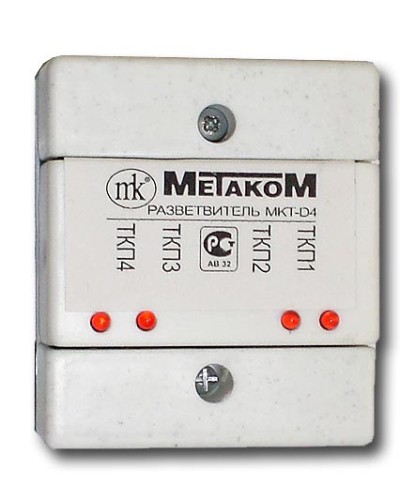 Разветвитель трубок Метаком MKT-D4 в Ачинске Аксессуары для многоабонентных систем Pintop.ru