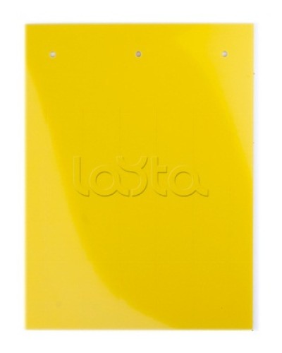 Табличка полужесткая. Установка в держатель. Для маркировки модульного оборудования. ПВХ-0,5. Желтый DKC TAS35 в Ачинске Аксессуары для лотков Pintop.ru