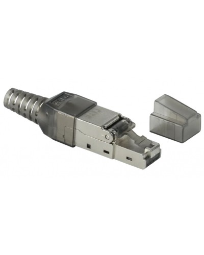 ITK Разъём RJ-45 FTP для кабеля кат.6A полевая заделка (CS3-1C6AF-Q) в Ачинске Коннекторы и разъемы Pintop.ru