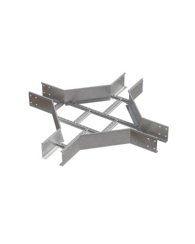 Х-разветвитель лестничный 150х200х1,2 мм N КМ-профиль (LXD150-200-1.2 N) в Ачинске Аксессуары для лотков Pintop.ru