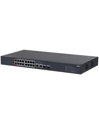 16-портовый PoE коммутатор Dahua DH-CS4218-16ET-190-V2 в Ачинске Коммутаторы Pintop.ru