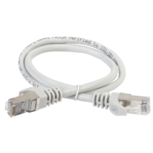 ITK Коммутационный шнур (патч-корд), кат.5Е FTP, 0,5м, серый (PC01-C5EF-05M)