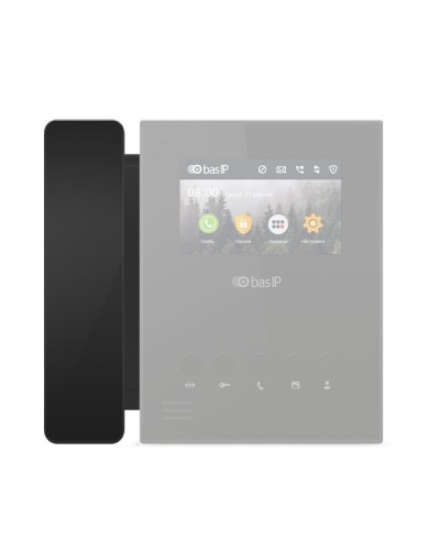 Аудиотрубка дополнительная BAS-IP SP-AU BLACK в Ачинске Абонентские IP устройства Pintop.ru