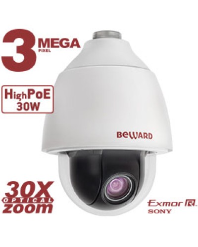 IP-камера видеонаблюдения PTZ купольная Beward BD143P30 в Ачинске IP-камеры Pintop.ru