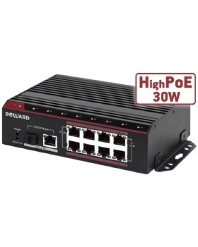 Коммутатор 8 портовый Beward STP-811HPV2 в Ачинске Коммутаторы Pintop.ru