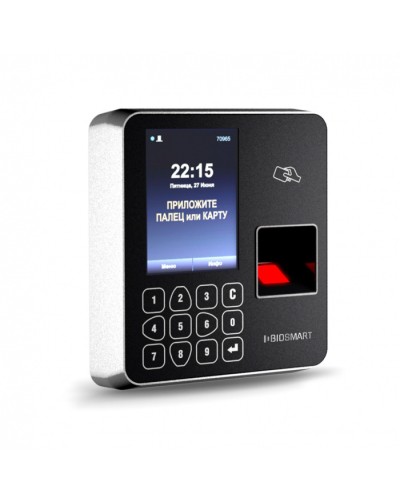 Терминал биометрический BioSmart WTC 2 MFR (Emarine, Mifare, NFC) в Ачинске Контроллеры Pintop.ru