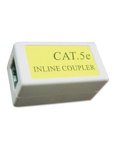 Адаптер проходной RJ-45 Cabeus CA-8P8C-C5e-WH в Ачинске Проходные адаптеры Pintop.ru