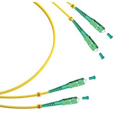 Шнур оптический SM 9/125 duplex SC/APC-SC/APC (1 м) Cabeus FOP(D)-9-SC/APC-SC/APC-1M