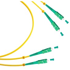 Шнур оптический duplex SC/APC-SC/APC 9/125 sm 3м LSZH Cabeus FOP(d)-9-SC/APC-SC/APC-3m