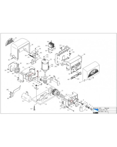 Резиновый упордля опоры G0462 Came 119RIR096 в Ачинске Запчасти для шлагбаумов и автоматики Pintop.ru