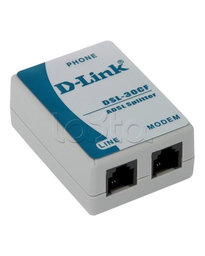 Сплиттер ADSL D-Link DSL-30CF/RS в Ачинске Маршрутизаторы, Роутеры и Точки Доступа Pintop.ru