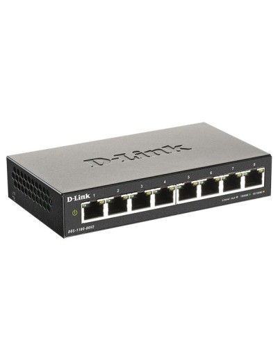 Коммутатор D-Link DGS-1100-08V2/A1A в Ачинске Коммутаторы Pintop.ru