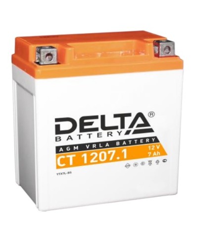 Аккумулятор АКБ 12 - 7 Delta CT 1207.1 в Ачинске Электротехническое оборудование Pintop.ru