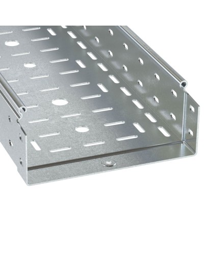 Лоток перфорированный 300х80 L3000 толщ.1,5 мм DKC 3530515 в Ачинске Кабельные лотки Pintop.ru