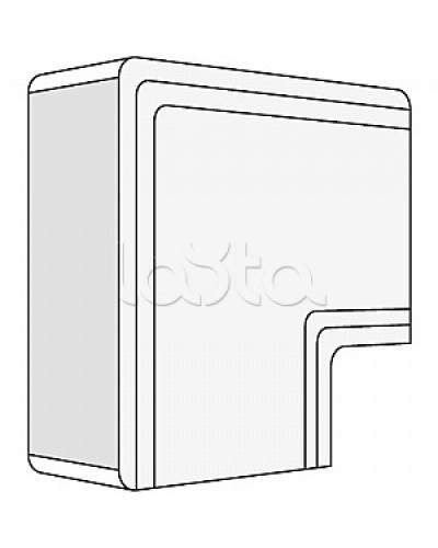 Угол плоский 150x60 NPAN DKC 01747 в Ачинске Аксессуары для кабель-канала Pintop.ru