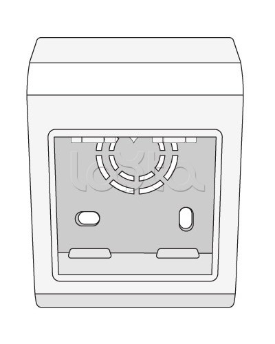 Коробка монтажная под 2 модуля BRAVA DKC 10034 в Ачинске Распределительные коробки Pintop.ru