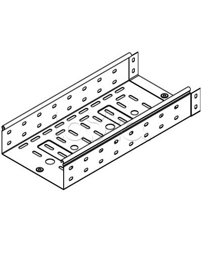Лоток перфорированный 200х80 L3000 DKC 35304 в Ачинске Кабельные лотки Pintop.ru