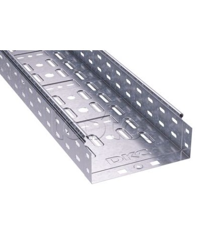 Лоток перфорированный 300х100 L3000, горячеоцинкованный DKC 35344HDZ в Ачинске Кабельные лотки Pintop.ru