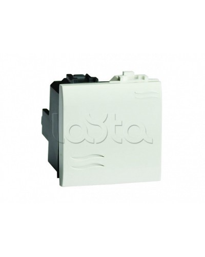 Инвертор (промежуточный переключатель), белый, 2 мод. DKC 76032B в Ачинске Аксессуары для стоек и шкафов Pintop.ru