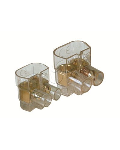 Колодка клеммная соединительная 2х4 мм DKC B42 в Ачинске Клеммные колодки Pintop.ru