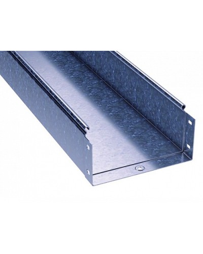 Лоток неперф. 300x100 металл. L3000 толщ.1,0 мм DKC (3510410) в Ачинске Кабельные лотки Pintop.ru