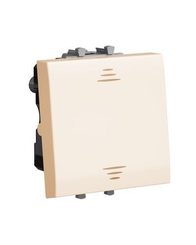 Выключатель Ванильная дымка, Avanti, 16A, 2 мод. DKC 4405102 в Ачинске Аксессуары для стоек и шкафов Pintop.ru