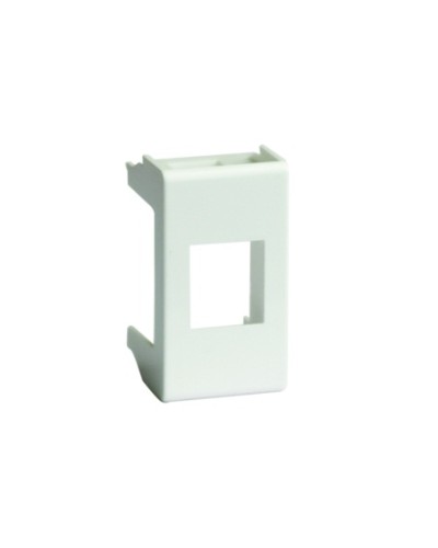 Адаптер для keystone, VIVA, 1 мод, цвет серый DKC 45107 в Ачинске Аксессуары для стоек и шкафов Pintop.ru