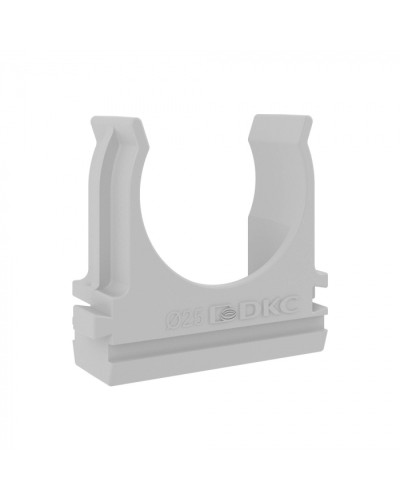 Держатель с защелкой, д.25мм, в упаковках по 5шт. DKC (51025R5) в Ачинске Держатели, клипсы, скобы Pintop.ru