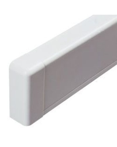 Заглушка для плинтусного короба 100х40 мм белый DKC AIR10045 в Ачинске Аксессуары для стоек и шкафов Pintop.ru
